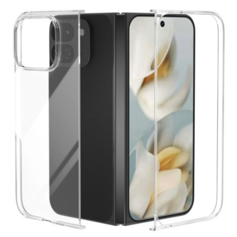 Case Hoesje Google Pixel 10 Pro Fold Telefoonhoesje Transparant