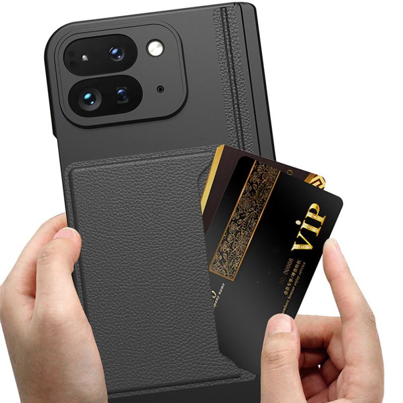 Cover Hoesje Google Pixel 10 Pro Fold Telefoonhoesje Kaarthouder En Standaard