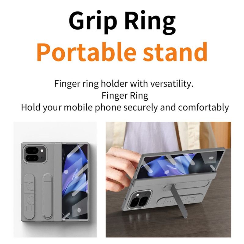 Hoesje Google Pixel 10 Pro Fold Ultra-resistent Met Bandje En Standaard