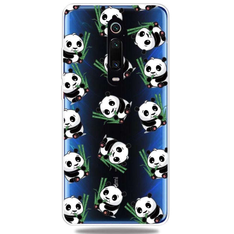 Case Hoesje Xiaomi Mi 9T / Mi 9T Pro Telefoonhoesje Kleine Panda'S
