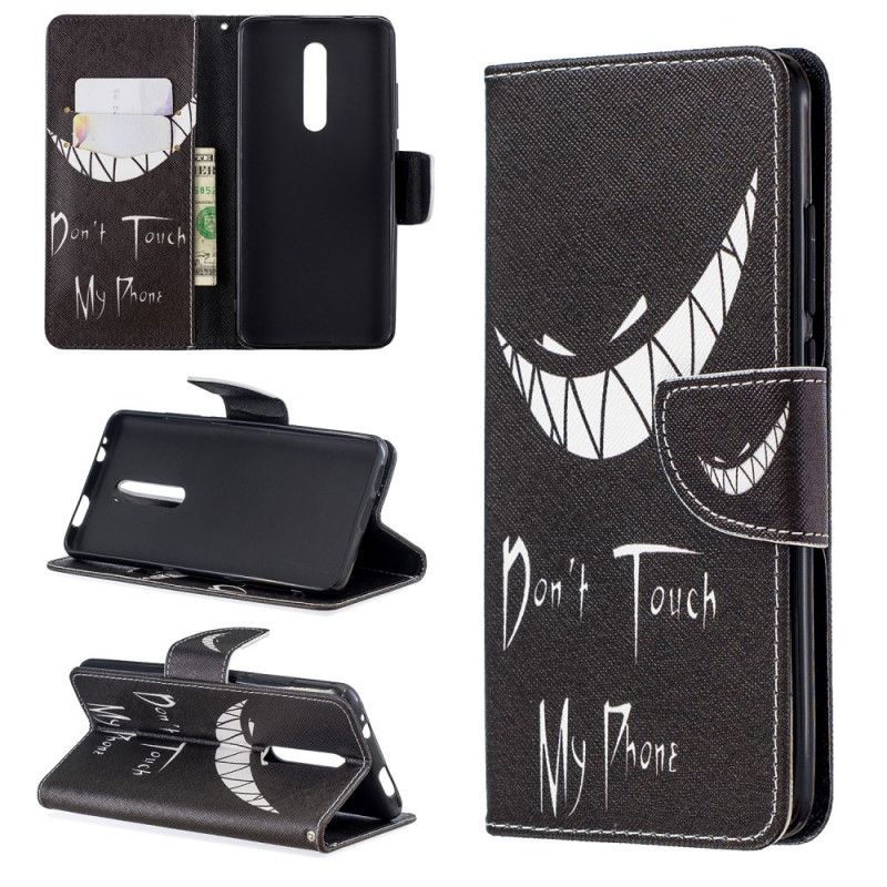 Flip Case Leren Xiaomi Mi 9T / Mi 9T Pro Duivelse Telefoon