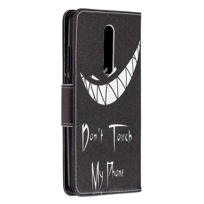 Flip Case Leren Xiaomi Mi 9T / Mi 9T Pro Duivelse Telefoon