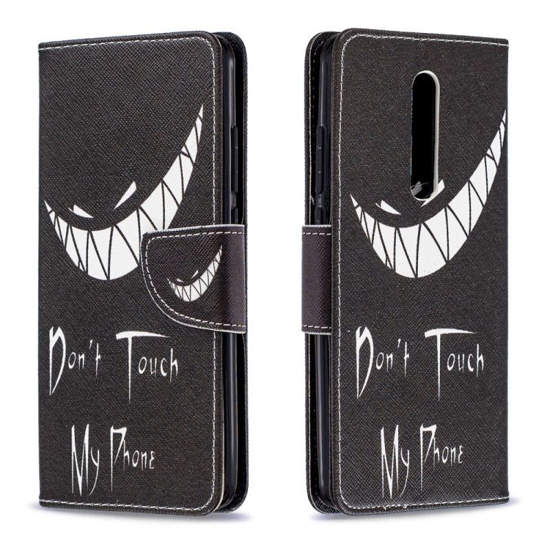 Flip Case Leren Xiaomi Mi 9T / Mi 9T Pro Duivelse Telefoon