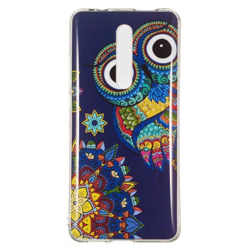 Hoesje Xiaomi Mi 9T / Mi 9T Pro Fluorescerende Mandala-Uil