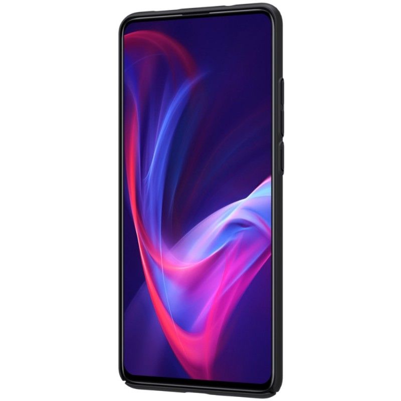 Hoesje Xiaomi Mi 9T / Mi 9T Pro Rood Zwart Stijve Frosted Nillkin