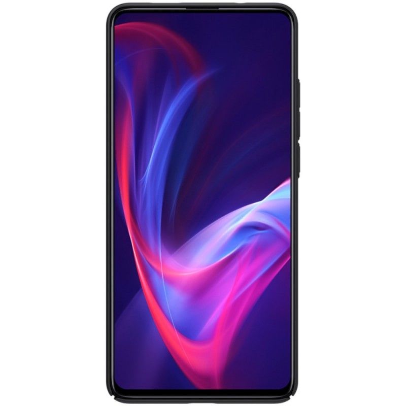 Hoesje Xiaomi Mi 9T / Mi 9T Pro Rood Zwart Stijve Frosted Nillkin