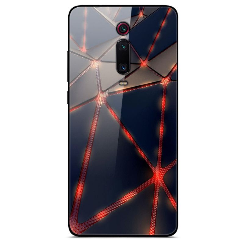 Hoesje Xiaomi Mi 9T / Mi 9T Pro Telefoonhoesje Gehard Rood Straalglas