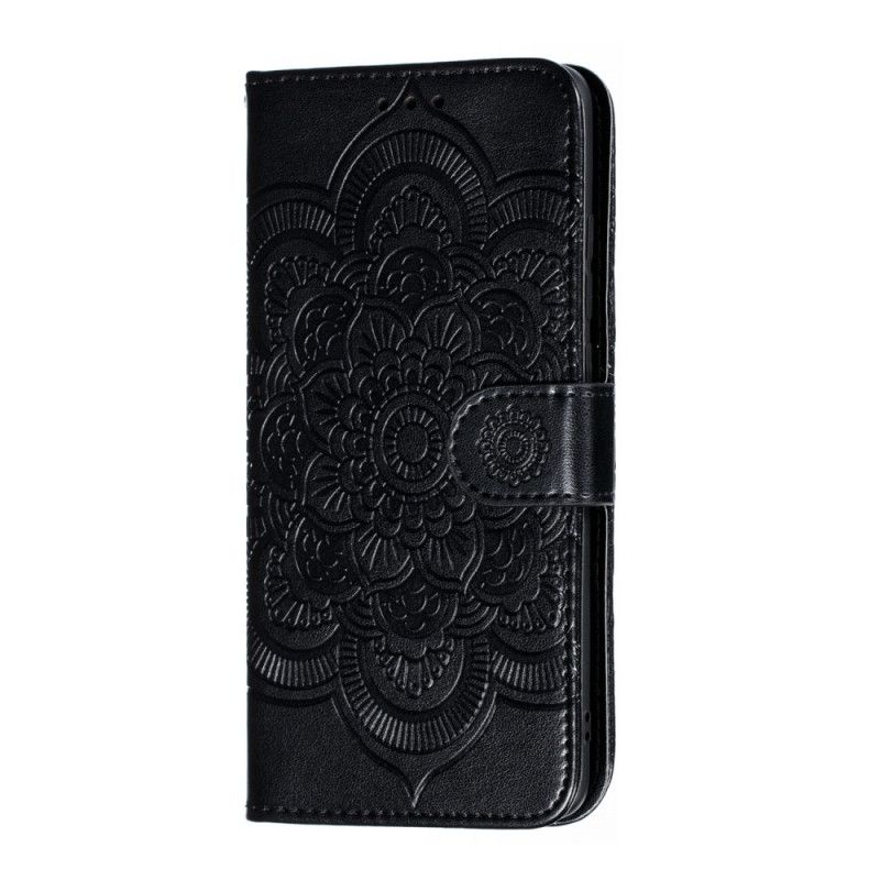 Leren Hoesje voor Xiaomi Mi 9T / Mi 9T Pro Grijs Zwart Hele Mandala