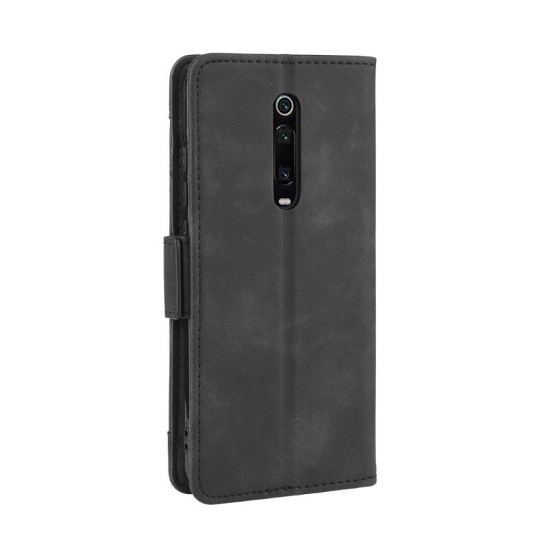 Leren Hoesje voor Xiaomi Mi 9T / Mi 9T Pro Rood Zwart Eersteklas Multikaart