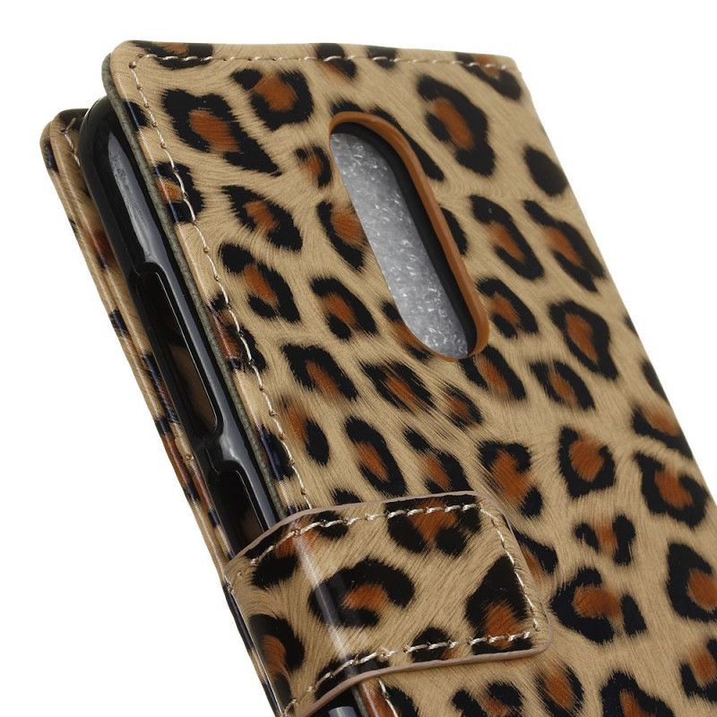 Leren Hoesje Xiaomi Mi 9T / Mi 9T Pro Eenvoudige Luipaard