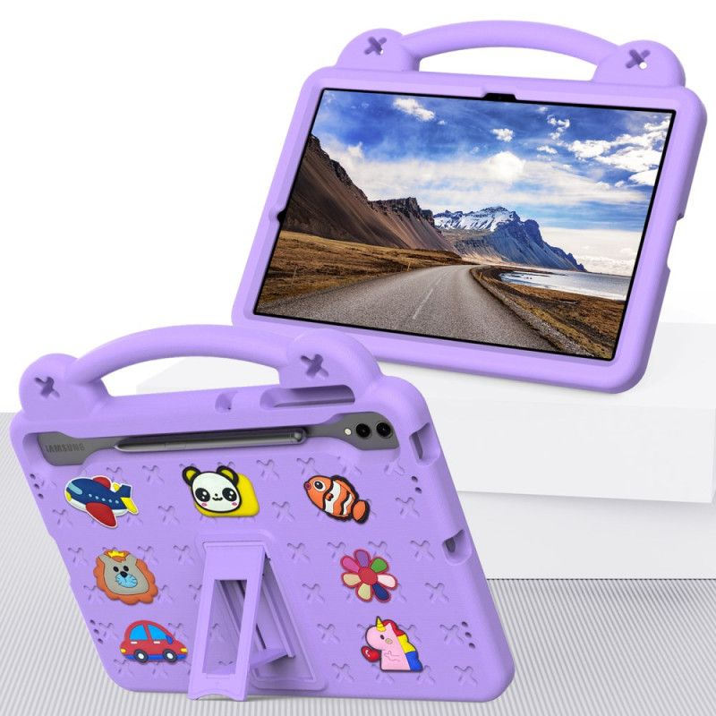 Cover Hoesje Samsung Galaxy Tab S10 Plus Telefoonhoesje Eva Met Cartoondieren