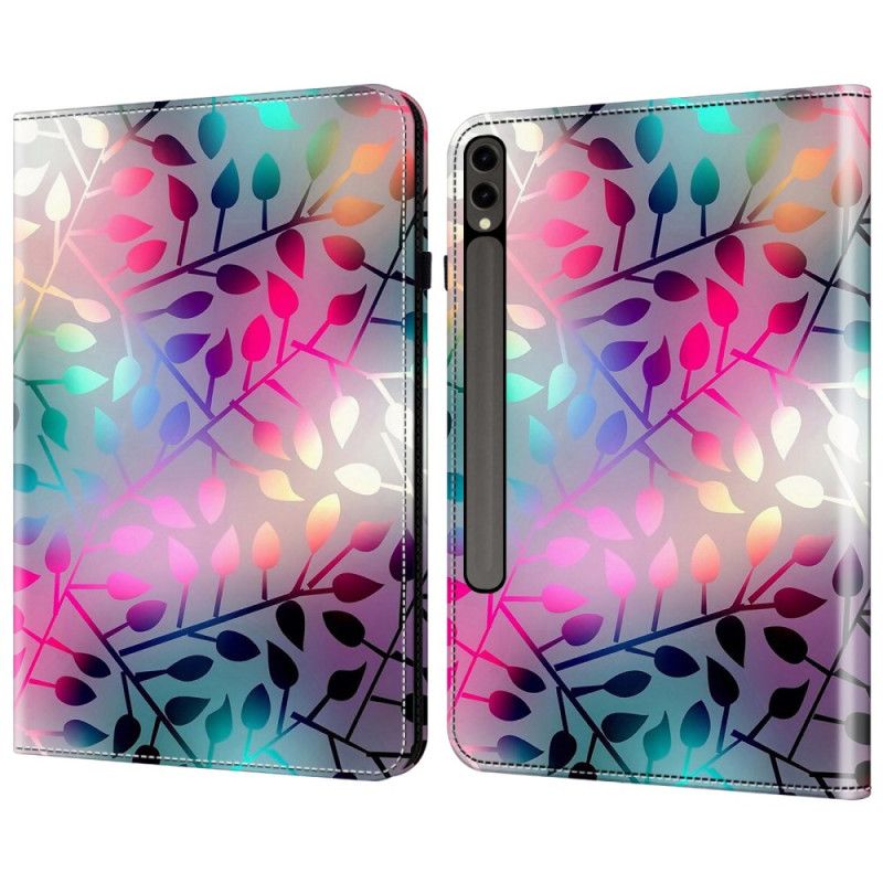 Cover Samsung Galaxy Tab S10 Plus Kleurrijke Bladeren