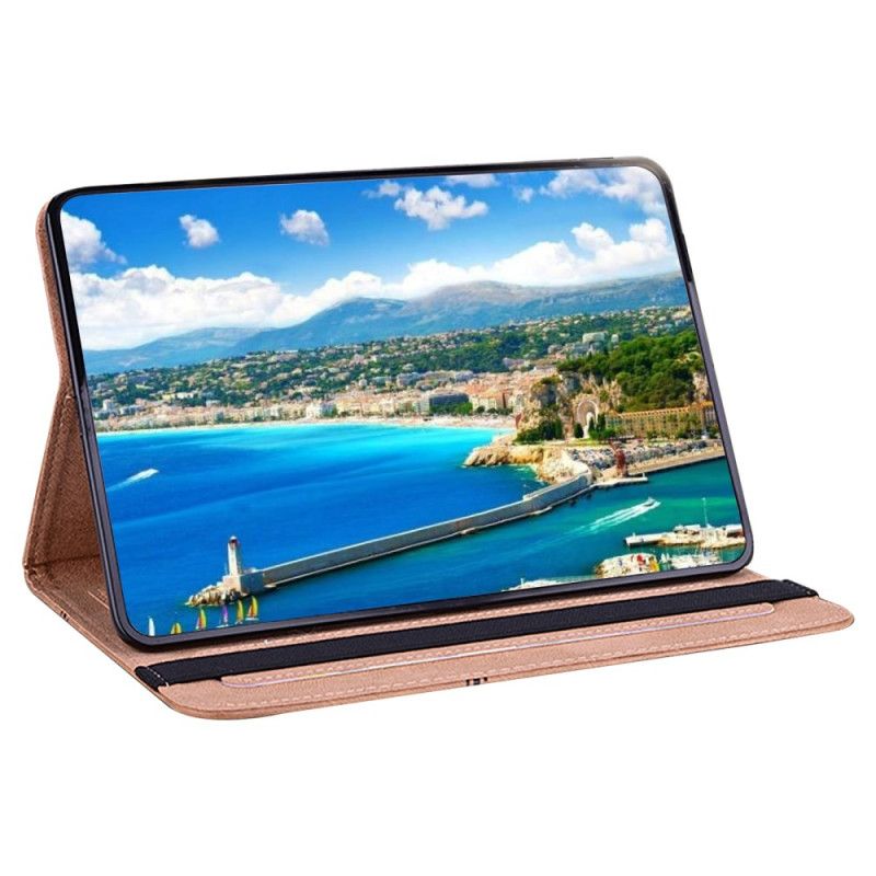 Cover Samsung Galaxy Tab S10 Plus Rozenpatroon Bescherming Hoesje