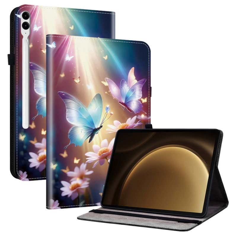 Cover Samsung Galaxy Tab S10 Plus Vlinders Bescherming Hoesje