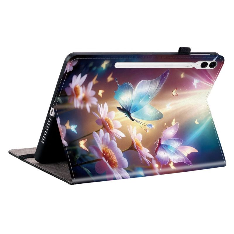 Cover Samsung Galaxy Tab S10 Plus Vlinders Bescherming Hoesje
