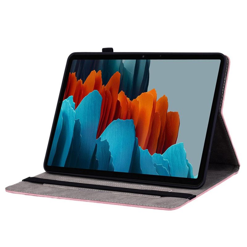 Cover Samsung Galaxy Tab S10 Plus Vlinders En Rozen