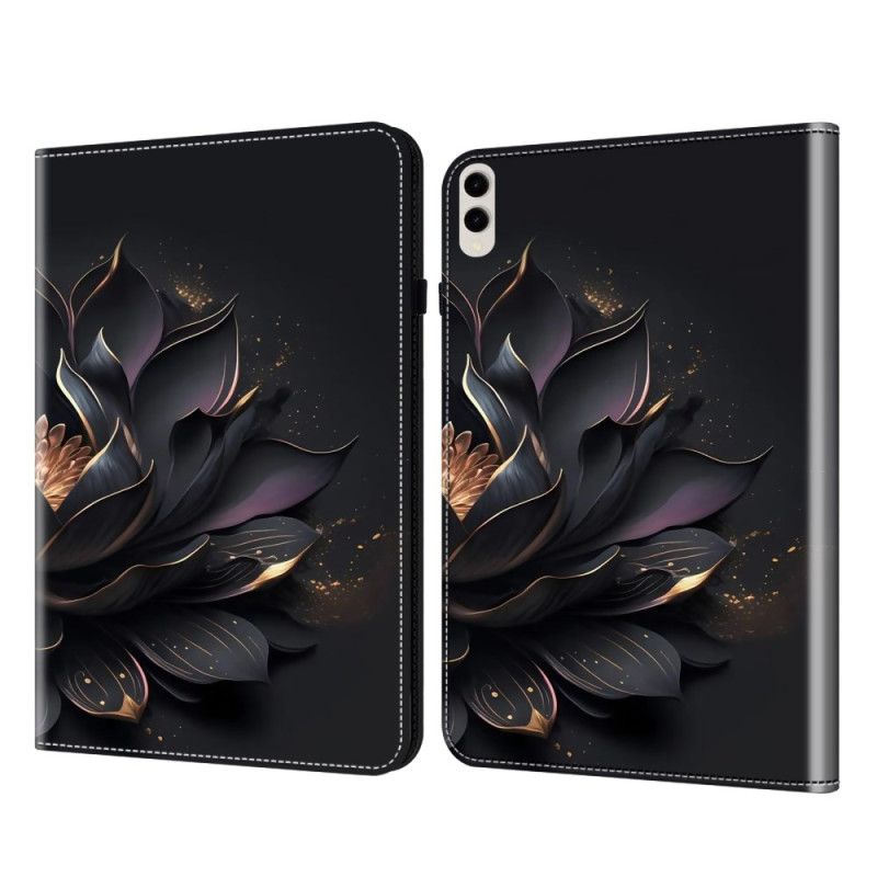 Cover Voor Samsung Galaxy Tab S10 Plus Paarse Lotus