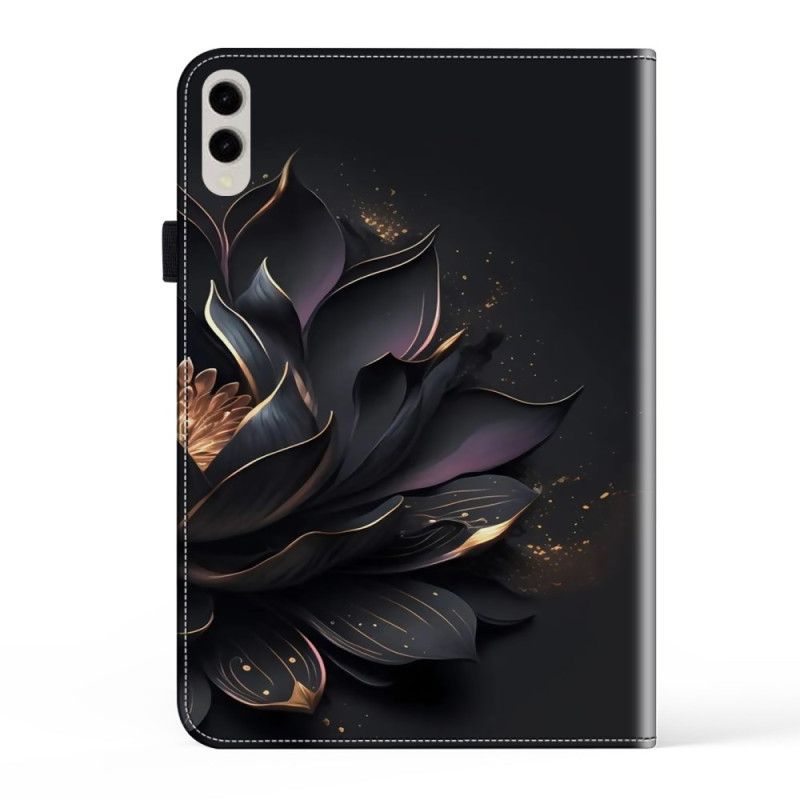 Cover Voor Samsung Galaxy Tab S10 Plus Paarse Lotus