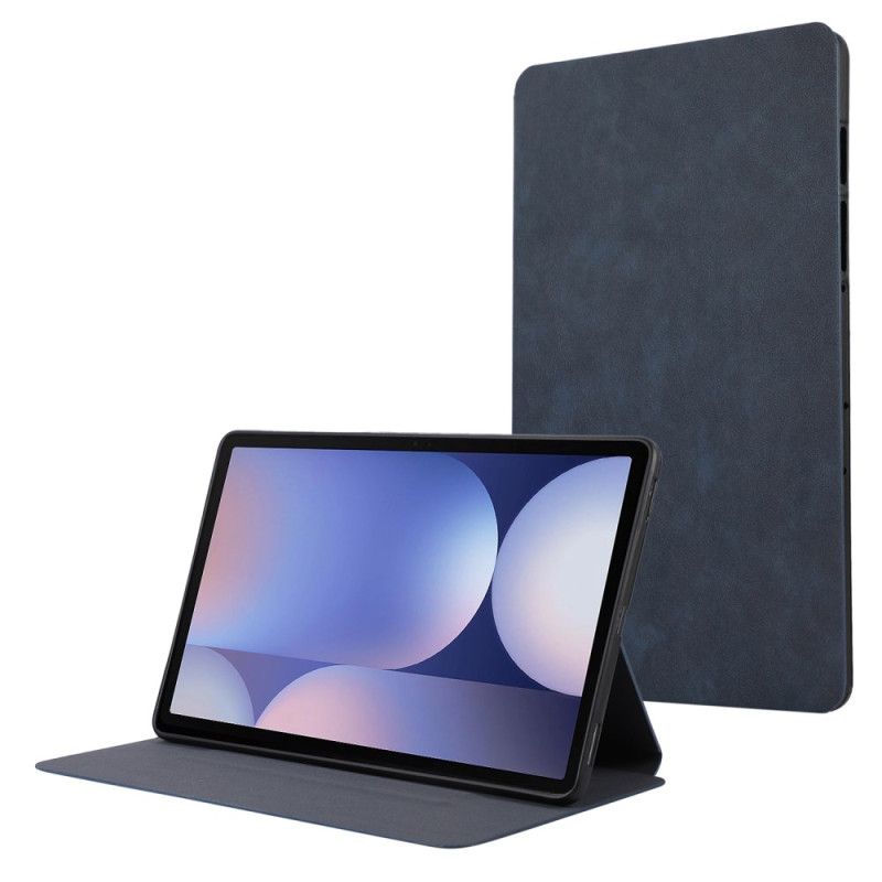 Cover Voor Samsung Galaxy Tab S10 Plus Stylushouder Met Suède-effect