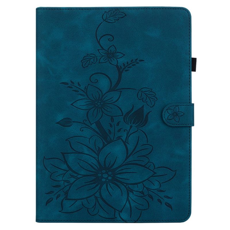Flip Case Leren Samsung Galaxy Tab S10 Plus Fleur-de-lys