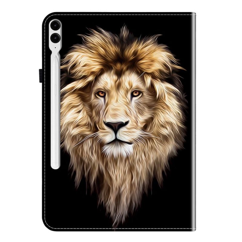 Hoesje Case Samsung Galaxy Tab S10 Plus Telefoonhoesje Leeuwenkop