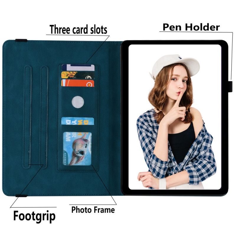 Hoesje Case Samsung Galaxy Tab S10 Plus Telefoonhoesje Vlinder