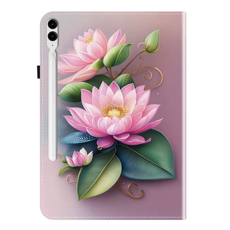 Hoesje Case Samsung Galaxy Tab S10 Plus Telefoonhoesje Waterlelies