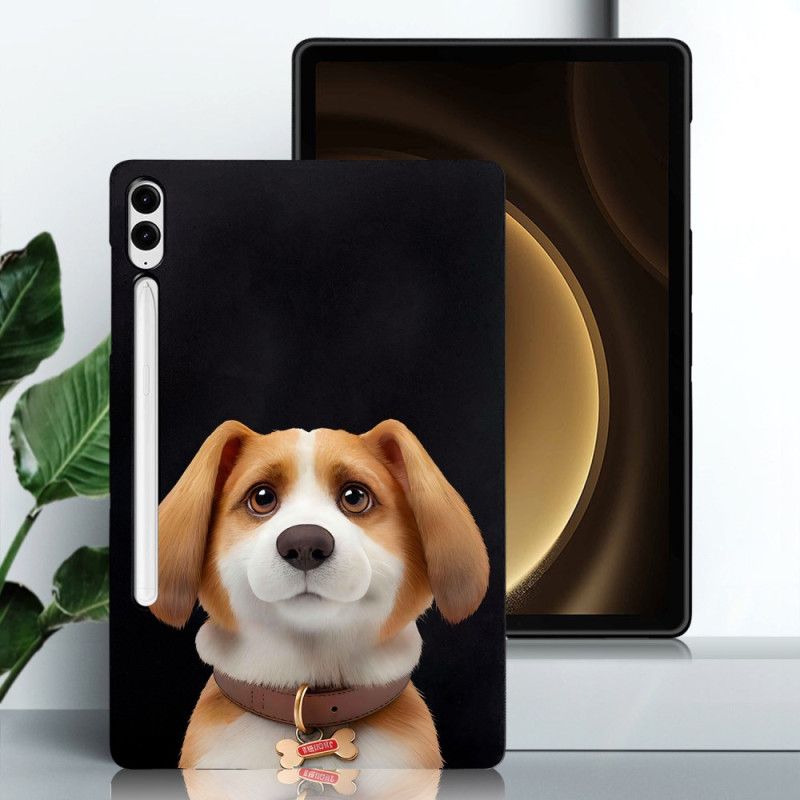 Hoesje Samsung Galaxy Tab S10 Plus Stylushouder Met Beagle