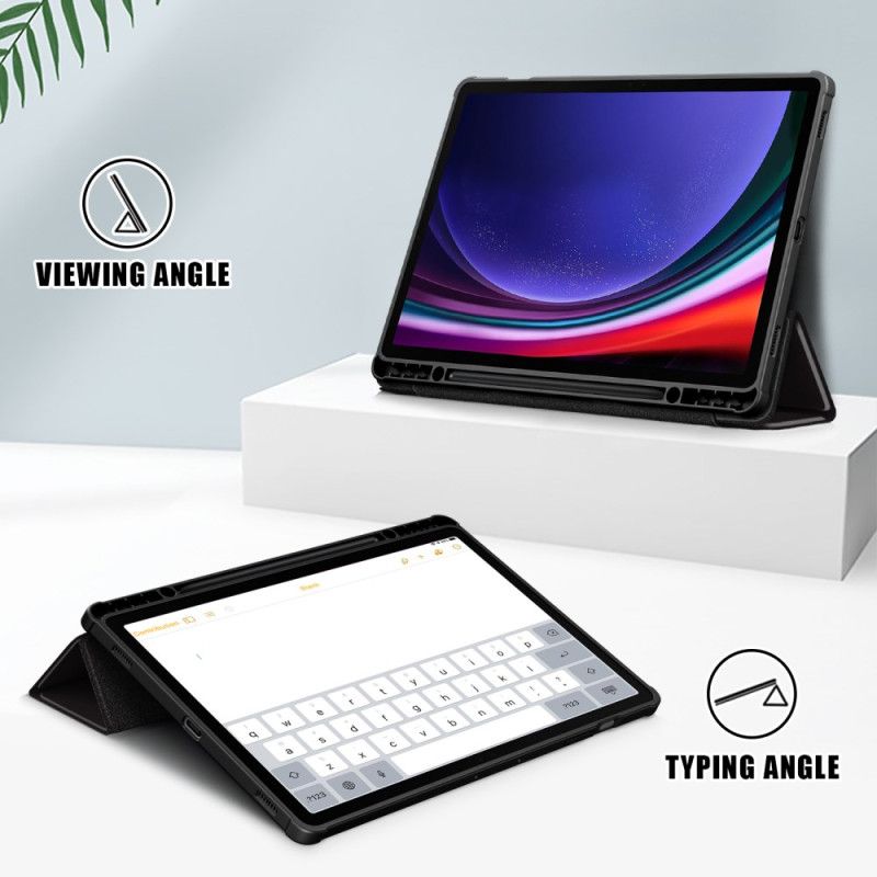 Samsung Galaxy Tab S10 Plus Transparante Achterkant Raak Me Niet Aan