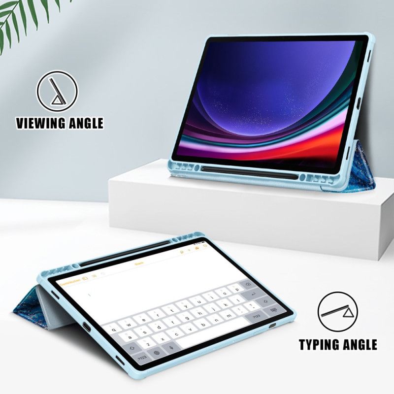 Samsung Galaxy Tab S10 Plus Transparante Achterkant Wave