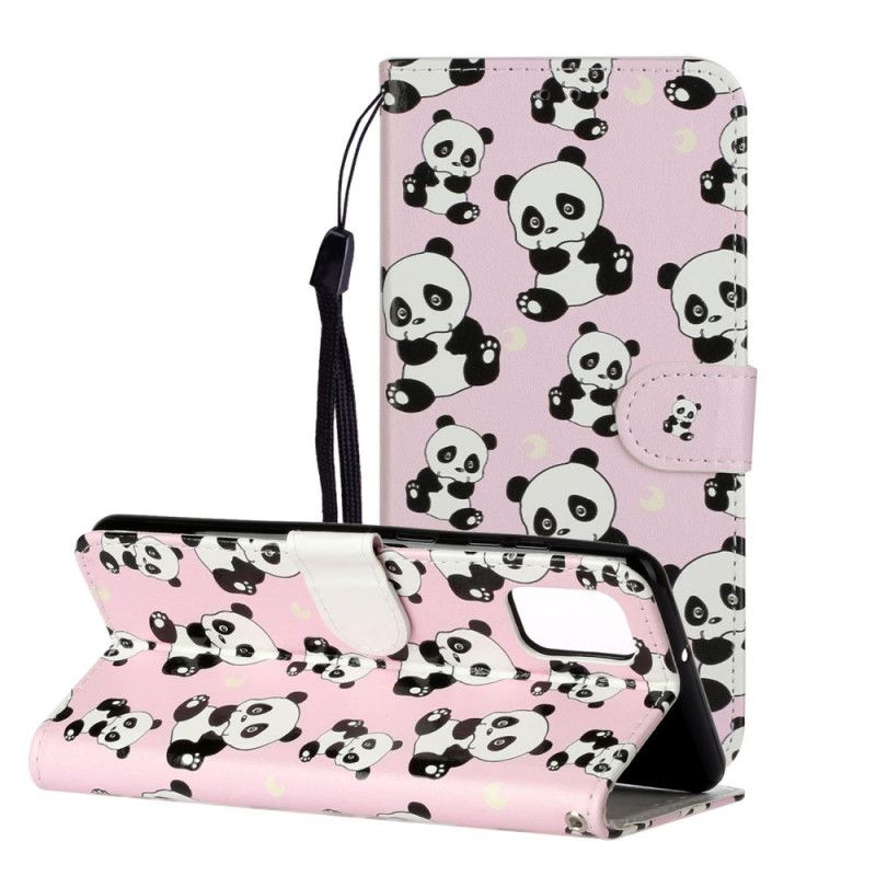 Bescherming Hoesje Samsung Galaxy A31 Telefoonhoesje Alleen Panda'S