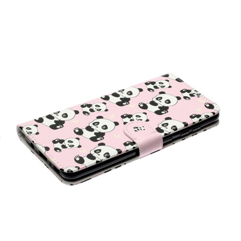 Bescherming Hoesje Samsung Galaxy A31 Telefoonhoesje Alleen Panda'S