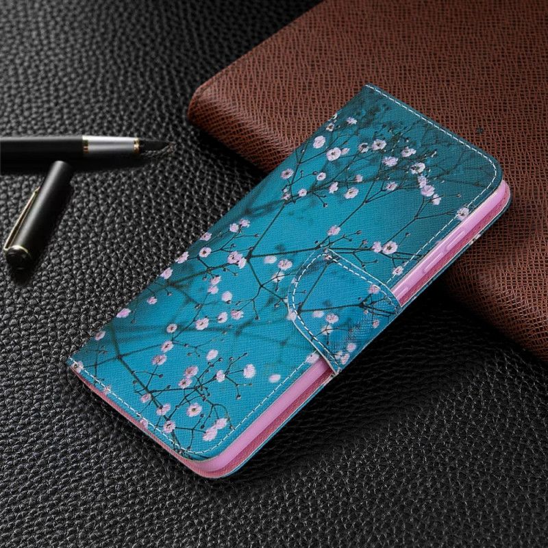 Bescherming Hoesje Samsung Galaxy A31 Telefoonhoesje Bloeiende Boom