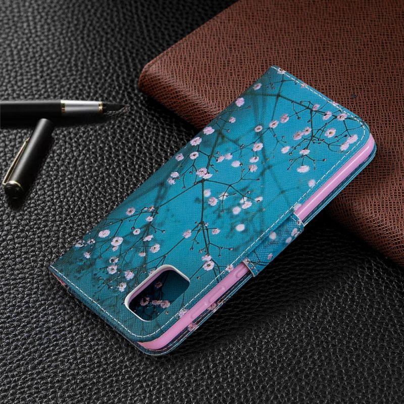 Bescherming Hoesje Samsung Galaxy A31 Telefoonhoesje Bloeiende Boom