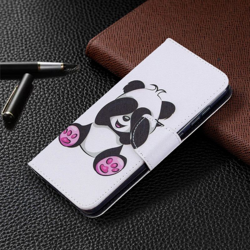 Bescherming Hoesje Samsung Galaxy A31 Telefoonhoesje Leuke Panda