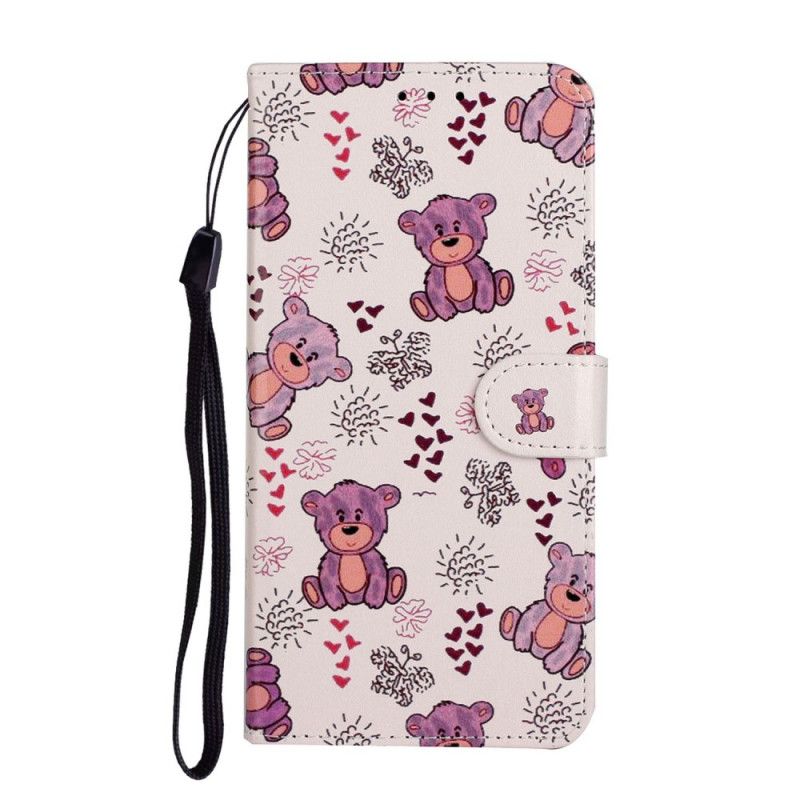 Cover Folio-hoesje Samsung Galaxy A31 Telefoonhoesje Alleen Beren