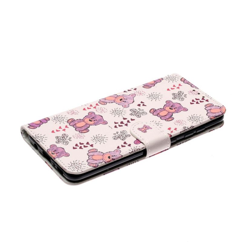 Cover Folio-hoesje Samsung Galaxy A31 Telefoonhoesje Alleen Beren