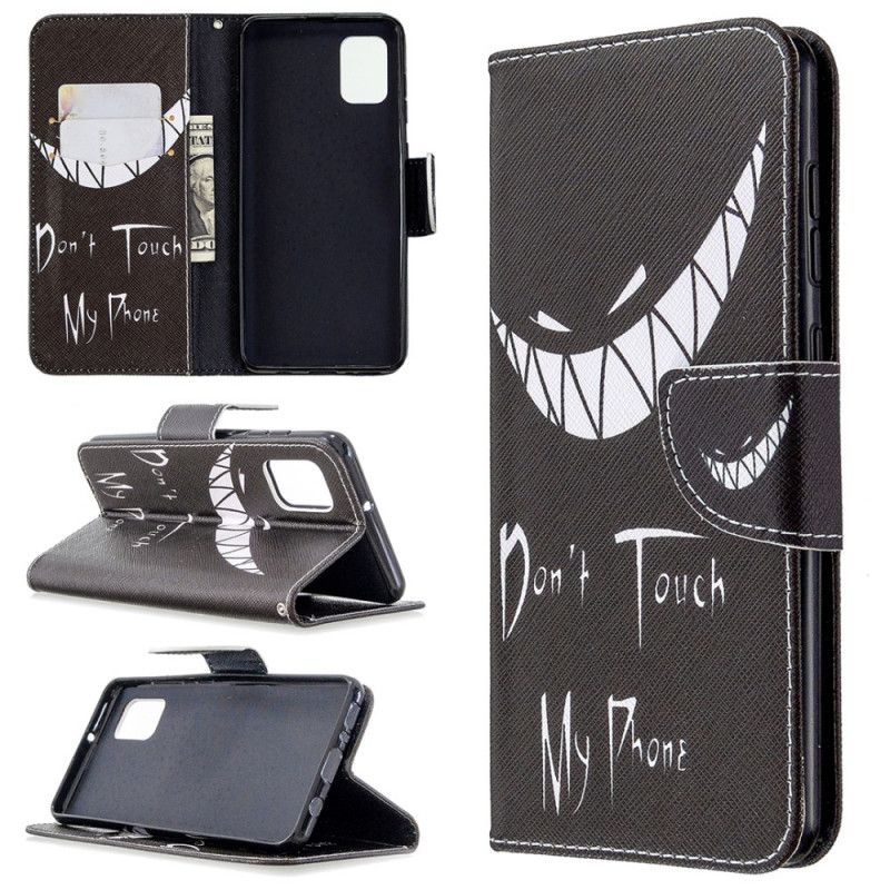 Cover Folio-hoesje Samsung Galaxy A31 Telefoonhoesje Duivelse Telefoon