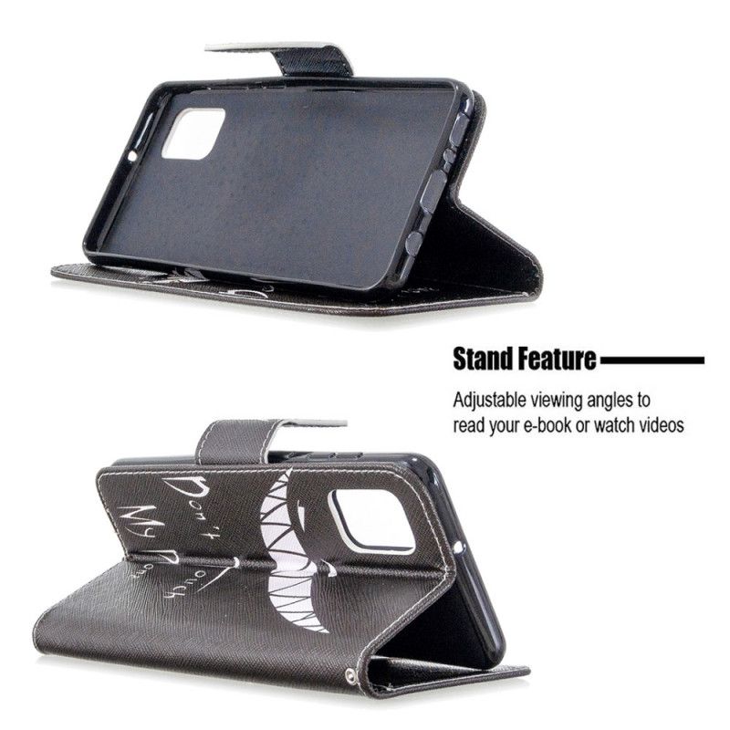 Cover Folio-hoesje Samsung Galaxy A31 Telefoonhoesje Duivelse Telefoon