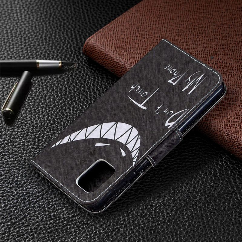 Cover Folio-hoesje Samsung Galaxy A31 Telefoonhoesje Duivelse Telefoon
