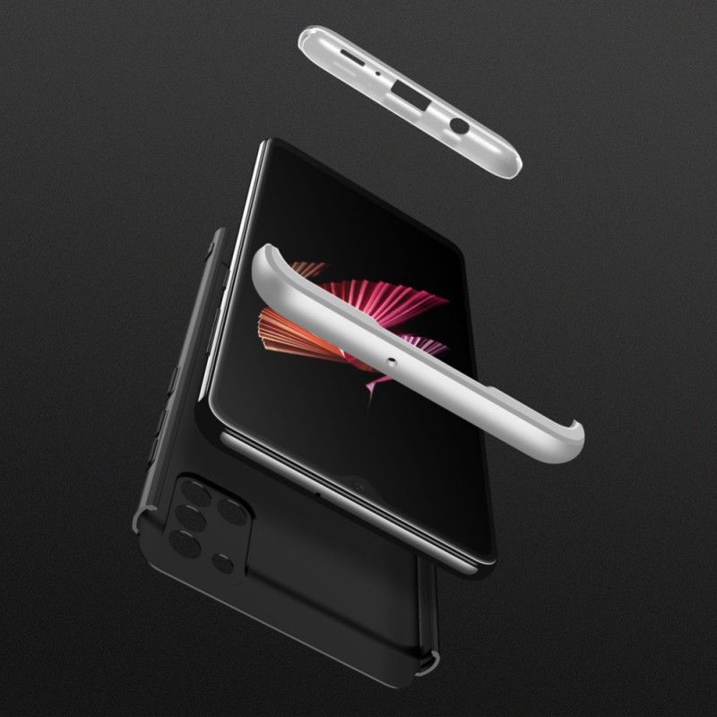 Cover Hoesje Samsung Galaxy A31 Rood Zwart Telefoonhoesje Afneembare Gkk