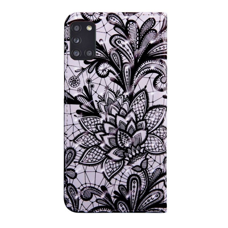 Flip Case Leren Samsung Galaxy A31 Volledig Kant