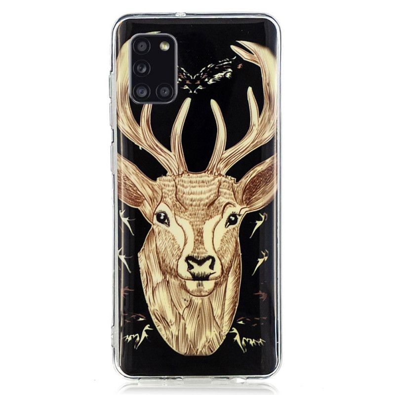 Hoesje Samsung Galaxy A31 Majestueus Fluorescerend Hert