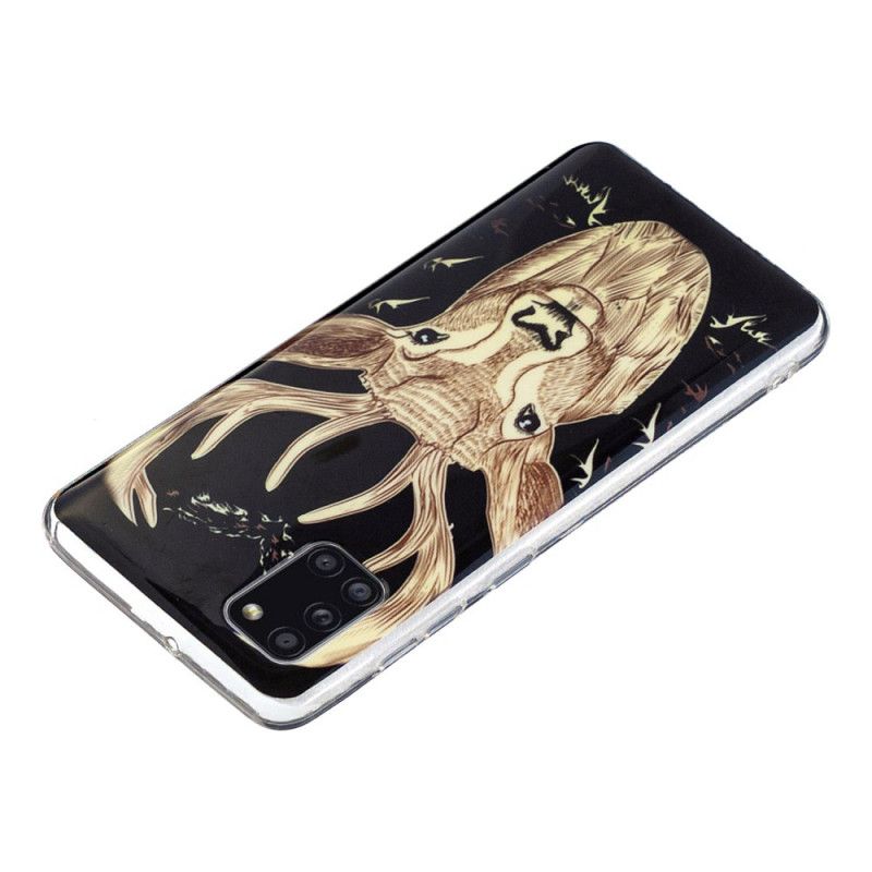 Hoesje Samsung Galaxy A31 Majestueus Fluorescerend Hert