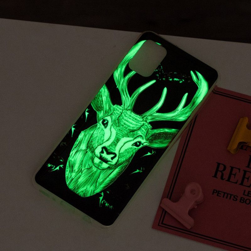 Hoesje Samsung Galaxy A31 Majestueus Fluorescerend Hert