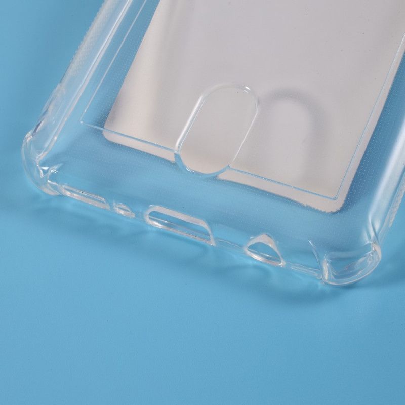 Hoesje Samsung Galaxy A31 Transparante Kaarthouder
