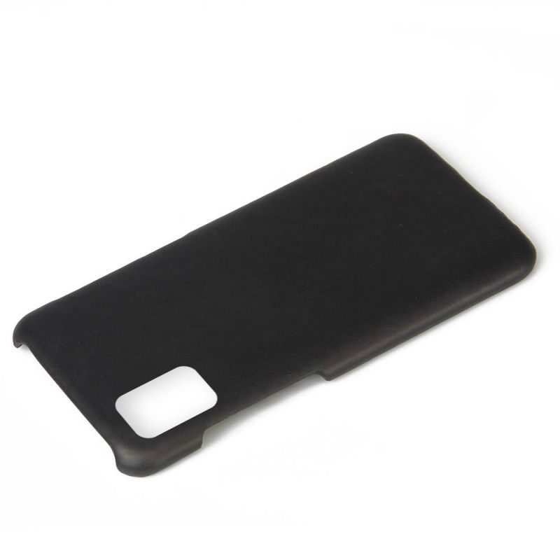 Hoesje voor Samsung Galaxy A31 Zwart Ksq Leereffect