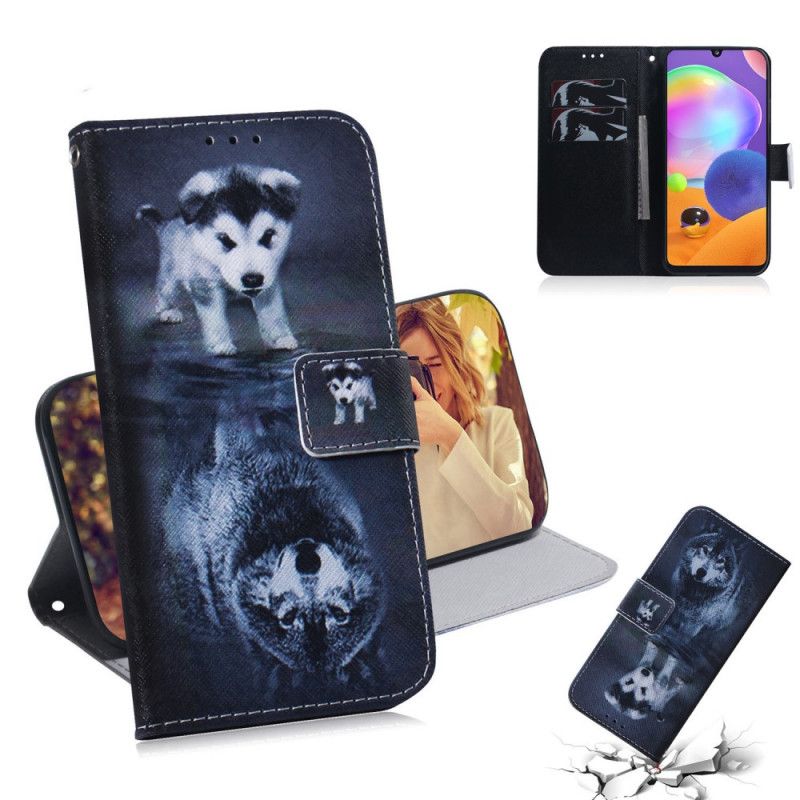 Leren Hoesje Samsung Galaxy A31 Ernesto De Wolf