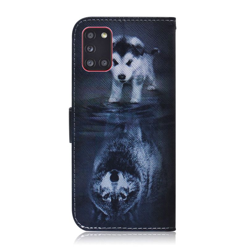 Leren Hoesje Samsung Galaxy A31 Ernesto De Wolf