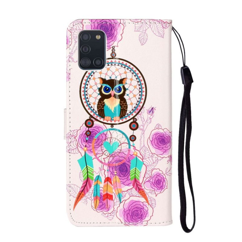 Leren Hoesje Samsung Galaxy A31 Koningsuil